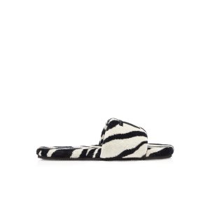 Pánské Espadrilky Tom Ford Printed Jaquard Harrison Bílé Černé | 178305-OWH