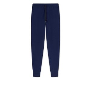 Pánské Kalhoty Tom Ford Cashmere Merino Sweatpants Tmavě Blankyt | 807632-WHA