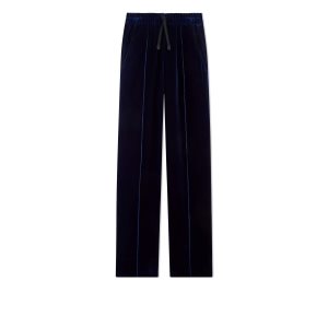 Pánské Kalhoty Tom Ford Viscose Fluid Velvet Cooper Tailored Jogger Blankyt | 452691-SVF