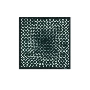 Pánské Kapesní Čtverce Tom Ford Geometric Print Silk Tmavě Zelene | 890135-WNL