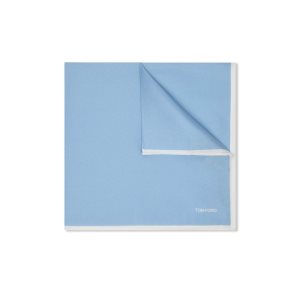 Pánské Kapesní Čtverce Tom Ford Silk Blankyt | 467159-ZOY