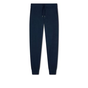 Pánské Knitwear Tom Ford Cashmere Silk Hemp Jogger Blankyt | 864521-HBL
