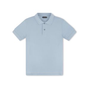 Pánské Knitwear Tom Ford Tenisové Piquet Polo Blankyt | 028367-DHR