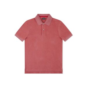 Pánské Knitwear Tom Ford Towelling Polo Koralove | 348690-EMB