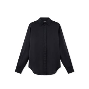 Pánské Košile Tom Ford Charmeuse Fluid Fit Černé | 230956-FOW