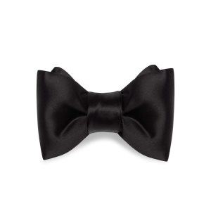 Pánské Kravaty Tom Ford Satin Černé | 201843-UNE