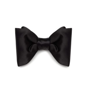 Pánské Kravaty Tom Ford Satin Černé | 473206-AXD