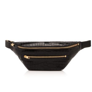 Pánské Ledvinka Tom Ford Printed Alligator Buckley Černé | 709625-QJE