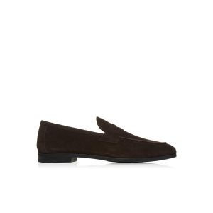 Pánské Loafers Tom Ford Semišové Sean Hnědé | 810467-SWL