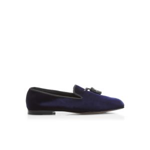 Pánské Loafers Tom Ford William Tassel Tmavě Blankyt | 801752-EKC