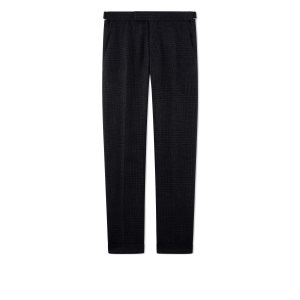 Pánské Obleky Tom Ford Prince Of Wales Cooper Trouser Šedé | 980652-TRI