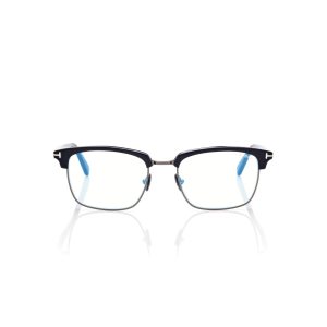 Pánské Optický Tom Ford Blue Block Square Shape Černé | 403981-SJY