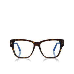 Pánské Optický Tom Ford Blue Block Square Shape Tmavě | 619280-CVO