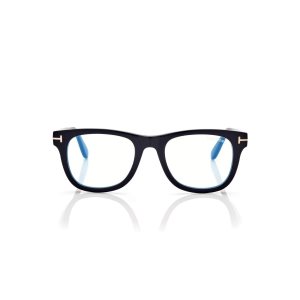 Pánské Optický Tom Ford Blue Block Square Černé | 014275-VBR