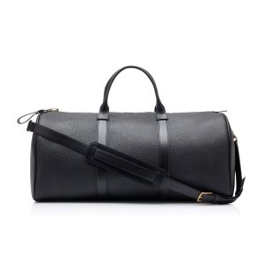 Pánské Příruční Zavazadlo Tom Ford Large Buckley Duffle Černé | 975603-JHU