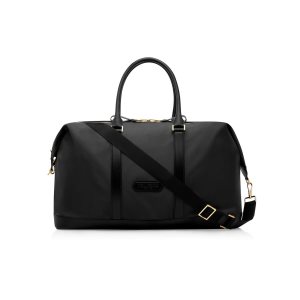 Pánské Příruční Zavazadlo Tom Ford Recycled Nylon Holdall Černé | 019467-TMJ