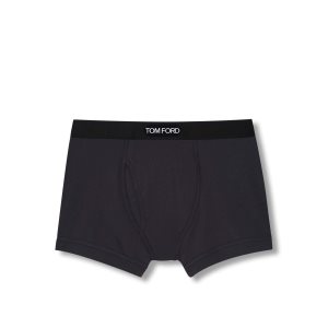 Pánské Slipy Tom Ford Bavlněné Boxerské Ebony | 029153-SCU