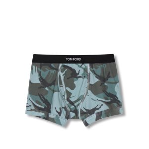 Pánské Slipy Tom Ford True Camo Bavlněné Boxerské Aquarelli | 781032-NJZ