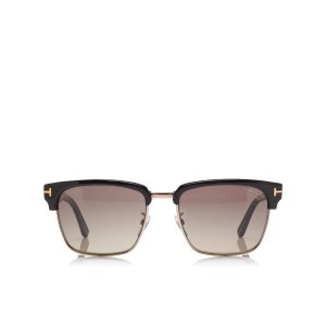 Pánské Sluneční Brýle Tom Ford Polarized River Černé | 319078-GRU