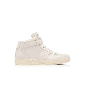 Pánské Tenisky Tom Ford Smooth Læder Radcliffe High Top Marble | 354087-SMT