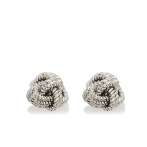 Pánské Šperky Tom Ford Knot Cufflinks Bílé Zlaté | 930157-UOA