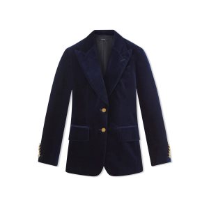 Dámské Bundy Tom Ford Bavlněné Velvet Ink | 643015-DOL