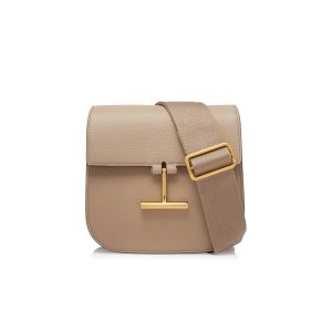 Dámské Crossbody Kabelky Tom Ford Grain Læder Tara Mini Šedé Hnědé | 196357-HVI