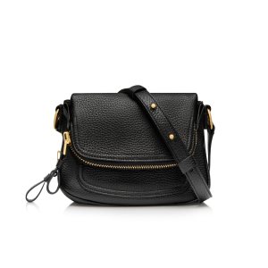 Dámské Crossbody Kabelky Tom Ford Grain Læder Jennifer Černé | 859723-EMX