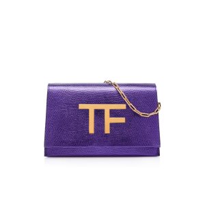 Dámské Crossbody Kabelky Tom Ford Laminated Printed Lizard Tf Disco Dahlia | 543682-DFR