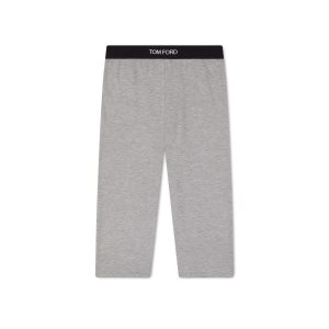 Dámské Kalhoty Tom Ford Modal Jóga Šedé | 290861-LMN