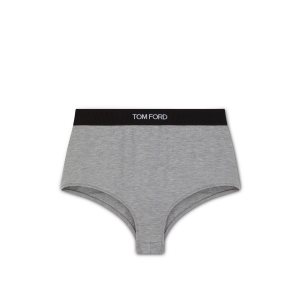 Dámské Kalhoty Tom Ford Modal Signature Briefs Šedé | 420937-XMO