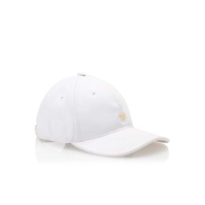 Dámské Klobouky Tom Ford Bavlněné Platene Tf Baseball Bílé | 028415-UBC