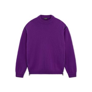Dámské Knitwear Tom Ford Soft Cashmere Oversize Fialové | 487251-IOT