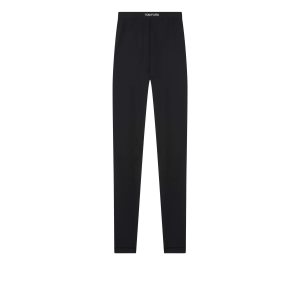 Dámské Legíny Tom Ford Stretch Lycra Logoed Černé | 038924-VPJ