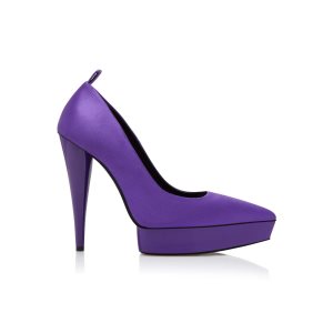 Dámské Lodičky Tom Ford Satin Cone Heel Fialové | 360547-BFJ