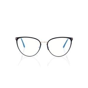 Dámské Optický Tom Ford Blue Block Cat Eye Černé | 461932-LTW