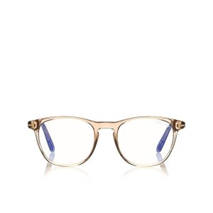Dámské Optický Tom Ford Blue Block Soft Round Oranžové | 726985-JPH