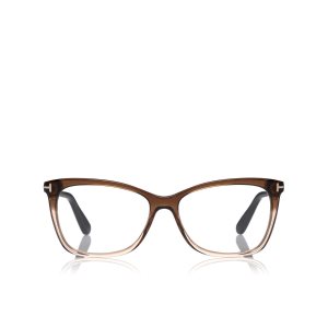 Dámské Optický Tom Ford Thin Butterfly Frame Červené | 427985-QLH