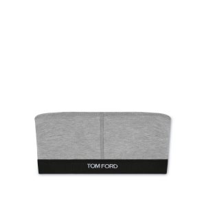 Dámské Podprsenky Tom Ford Modal Signature Bandeau Šedé | 279843-PWO
