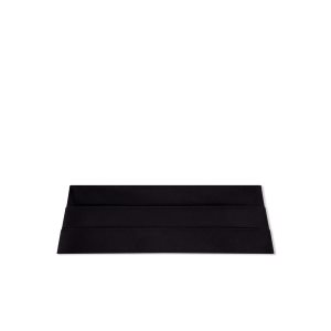 Dámské Pásky Tom Ford Double Silk Satin Cummerbund Černé | 048156-IJE