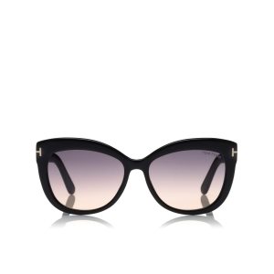 Dámské Sluneční Brýle Tom Ford Alistair Černé | 751820-LRM