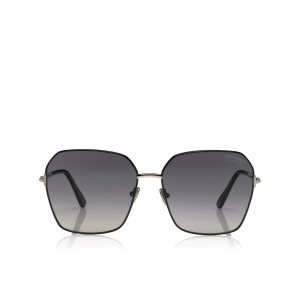 Dámské Sluneční Brýle Tom Ford Polarized Claudia Černé | 057894-ICW