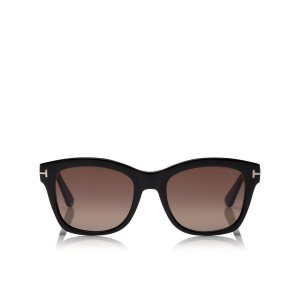 Dámské Sluneční Brýle Tom Ford Polarized Lauren Černé | 328796-OMX