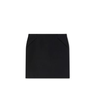 Dámské Sukně Tom Ford Double Cady Stretch Mini Černé | 328970-XPU