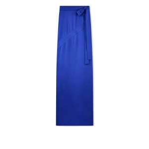 Dámské Sukně Tom Ford Fluid Double-faced Satin Ocean | 103976-IRF