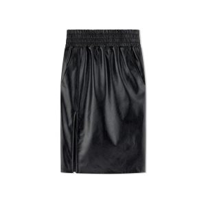 Dámské Sukně Tom Ford Shiny Textured Læder Midi Černé | 054927-NKC