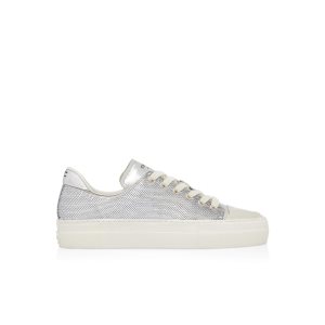 Dámské Tenisky Tom Ford Sequin Embroidery City Low Tops Stříbrné | 089637-WYP