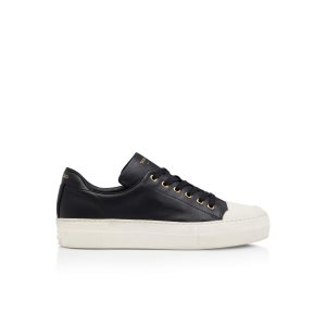 Dámské Tenisky Tom Ford Smooth Læder City Low Tops Černé | 923748-ECB