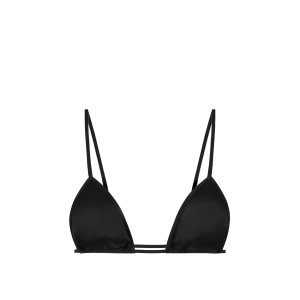 Dámské Topy Tom Ford Stretch Silk Satin Bra Černé | 560821-YFH
