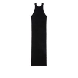 Dámské Šaty Tom Ford Shiny Rafia Tank Černé | 028649-OPJ